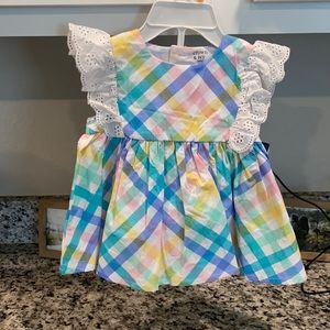 Crown & Ivy 12 month dress and bloomers